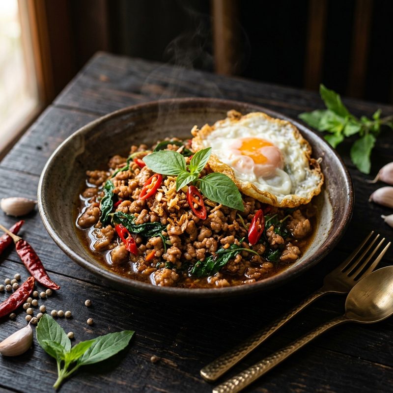 Pad Krapow Moo