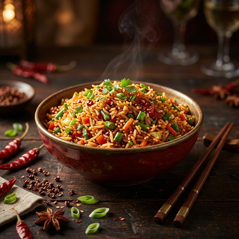 Schezwan Fried Rice