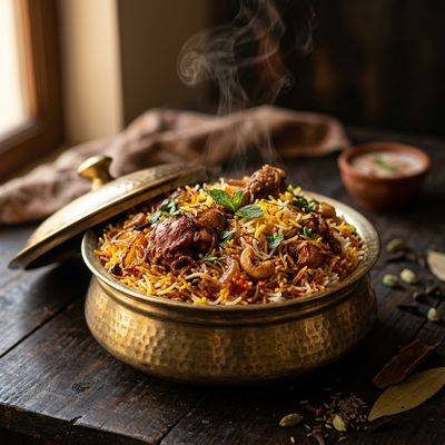 Hyderabadi Chicken Biryani